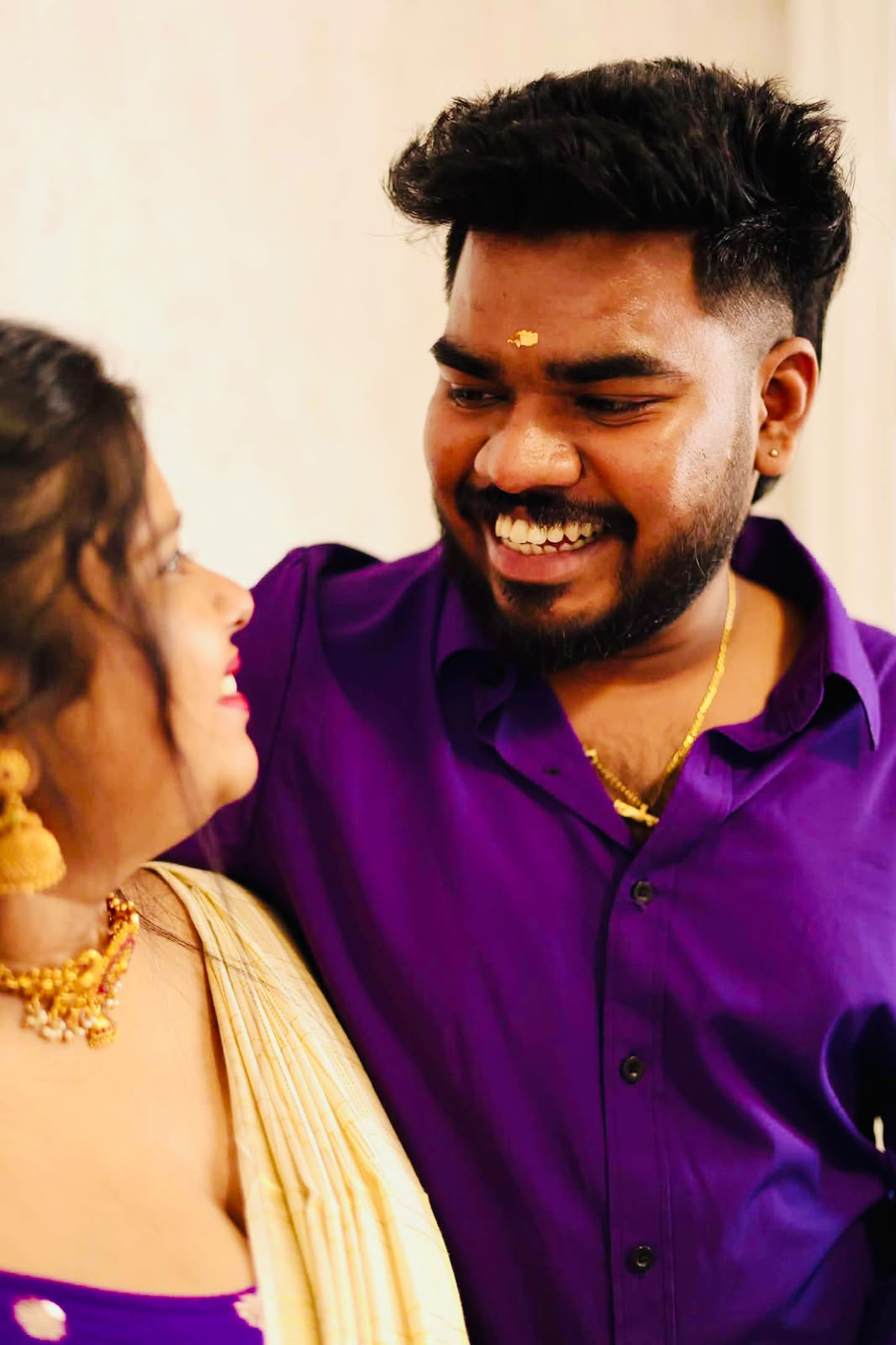 Vishnu and Sandra — cherished moment 1
