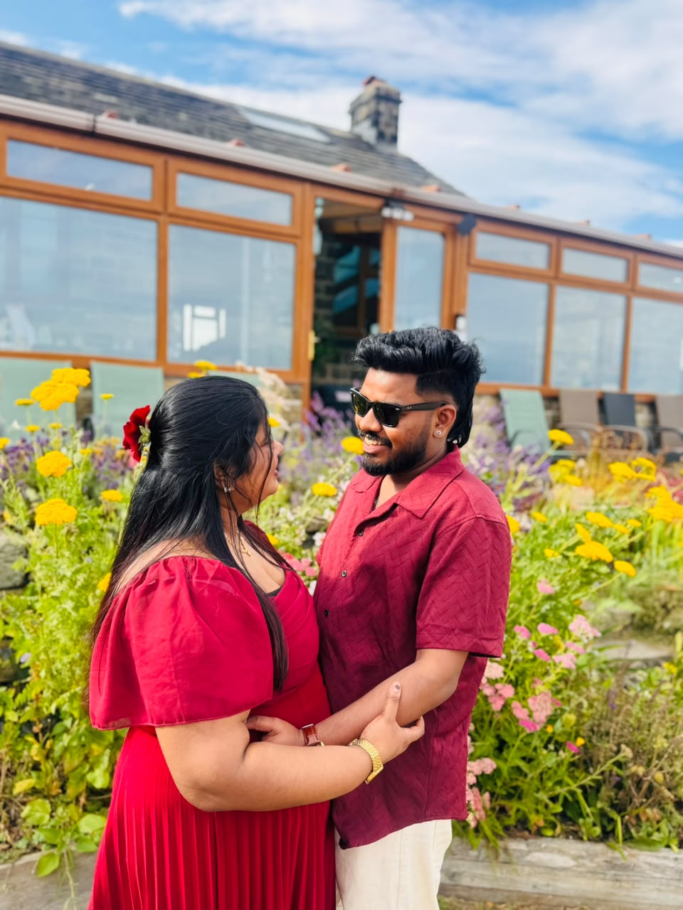 Vishnu and Sandra — cherished moment 6